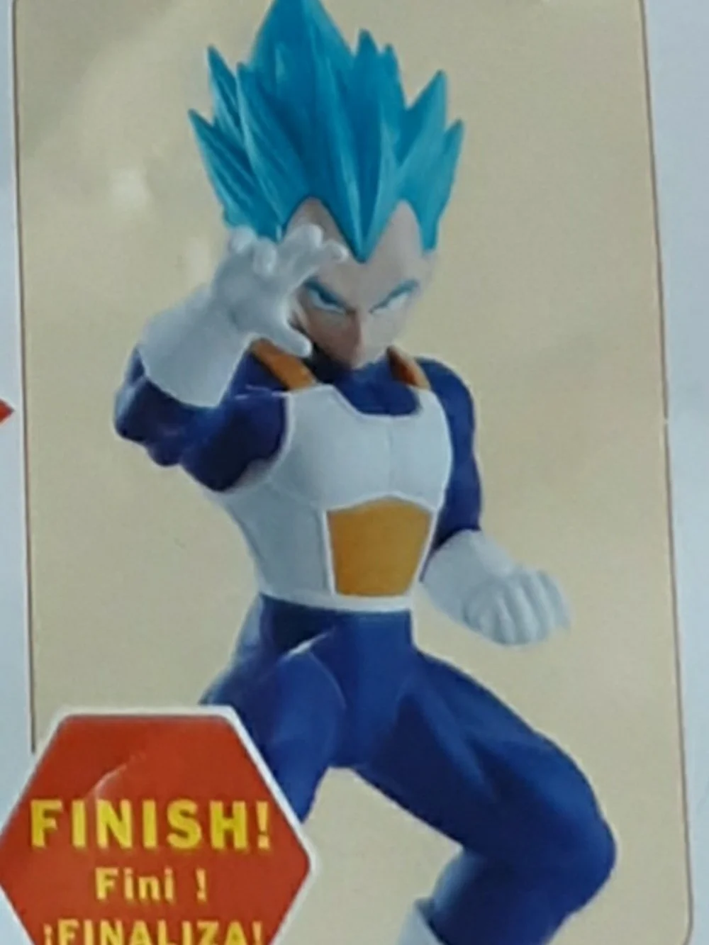 Bandai Super Saiyan God Super Saiyan Vegeta Figure - Build A Vegeta